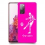 שחקן כדורגל כיסוי מגן קשיח בעיצוב אישי עם השם שלך ל Samsung Galaxy S20 FE יחידה אחת סקרין מובייל