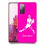 שחקן טניס כיסוי מגן קשיח בעיצוב אישי עם השם שלך ל Samsung Galaxy S20 FE יחידה אחת סקרין מובייל