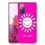 שמש כיסוי מגן קשיח בעיצוב אישי עם השם שלך ל Samsung Galaxy S20 FE יחידה אחת סקרין מובייל