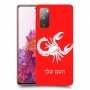 עקרב כיסוי מגן קשיח בעיצוב אישי עם השם שלך ל Samsung Galaxy S20 FE יחידה אחת סקרין מובייל