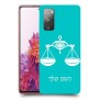 מאזניים כיסוי מגן קשיח בעיצוב אישי עם השם שלך ל Samsung Galaxy S20 FE יחידה אחת סקרין מובייל
