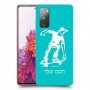 ילד סקייטבורד כיסוי מגן קשיח בעיצוב אישי עם השם שלך ל Samsung Galaxy S20 FE יחידה אחת סקרין מובייל