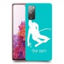 סקִי כיסוי מגן קשיח בעיצוב אישי עם השם שלך ל Samsung Galaxy S20 FE יחידה אחת סקרין מובייל