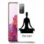 יוגה כיסוי מגן קשיח בעיצוב אישי עם השם שלך ל Samsung Galaxy S20 FE יחידה אחת סקרין מובייל
