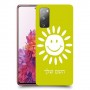 שמש כיסוי מגן קשיח בעיצוב אישי עם השם שלך ל Samsung Galaxy S20 FE יחידה אחת סקרין מובייל