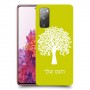 עץ כיסוי מגן קשיח בעיצוב אישי עם השם שלך ל Samsung Galaxy S20 FE יחידה אחת סקרין מובייל