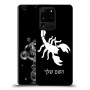 עקרב כיסוי מגן קשיח בעיצוב אישי עם השם שלך ל Samsung Galaxy S20 Ultra 5G יחידה אחת סקרין מובייל