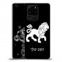 אריה כיסוי מגן קשיח בעיצוב אישי עם השם שלך ל Samsung Galaxy S20 Ultra 5G יחידה אחת סקרין מובייל