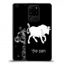 שור כיסוי מגן קשיח בעיצוב אישי עם השם שלך ל Samsung Galaxy S20 Ultra 5G יחידה אחת סקרין מובייל