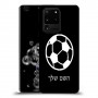כדורגל - כדור כיסוי מגן קשיח בעיצוב אישי עם השם שלך ל Samsung Galaxy S20 Ultra 5G יחידה אחת סקרין מובייל