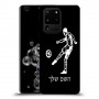 שחקן כדורגל כיסוי מגן קשיח בעיצוב אישי עם השם שלך ל Samsung Galaxy S20 Ultra 5G יחידה אחת סקרין מובייל