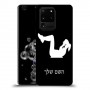 אימון ספורט - אישה כיסוי מגן קשיח בעיצוב אישי עם השם שלך ל Samsung Galaxy S20 Ultra 5G יחידה אחת סקרין מובייל