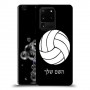 כדורעף - כדור כיסוי מגן קשיח בעיצוב אישי עם השם שלך ל Samsung Galaxy S20 Ultra 5G יחידה אחת סקרין מובייל