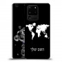 מפת העולם כיסוי מגן קשיח בעיצוב אישי עם השם שלך ל Samsung Galaxy S20 Ultra 5G יחידה אחת סקרין מובייל