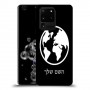 עולם כיסוי מגן קשיח בעיצוב אישי עם השם שלך ל Samsung Galaxy S20 Ultra 5G יחידה אחת סקרין מובייל