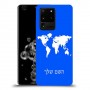 מפת העולם כיסוי מגן קשיח בעיצוב אישי עם השם שלך ל Samsung Galaxy S20 Ultra 5G יחידה אחת סקרין מובייל