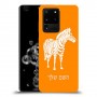 זברה כיסוי מגן קשיח בעיצוב אישי עם השם שלך ל Samsung Galaxy S20 Ultra 5G יחידה אחת סקרין מובייל