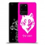 זאב כיסוי מגן קשיח בעיצוב אישי עם השם שלך ל Samsung Galaxy S20 Ultra 5G יחידה אחת סקרין מובייל