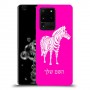 זברה כיסוי מגן קשיח בעיצוב אישי עם השם שלך ל Samsung Galaxy S20 Ultra 5G יחידה אחת סקרין מובייל