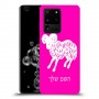 טלה כיסוי מגן קשיח בעיצוב אישי עם השם שלך ל Samsung Galaxy S20 Ultra 5G יחידה אחת סקרין מובייל