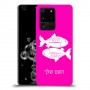 דגים כיסוי מגן קשיח בעיצוב אישי עם השם שלך ל Samsung Galaxy S20 Ultra 5G יחידה אחת סקרין מובייל