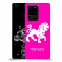אריה כיסוי מגן קשיח בעיצוב אישי עם השם שלך ל Samsung Galaxy S20 Ultra 5G יחידה אחת סקרין מובייל