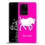 שור כיסוי מגן קשיח בעיצוב אישי עם השם שלך ל Samsung Galaxy S20 Ultra 5G יחידה אחת סקרין מובייל