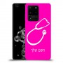 רופא סטטוסקופ כיסוי מגן קשיח בעיצוב אישי עם השם שלך ל Samsung Galaxy S20 Ultra 5G יחידה אחת סקרין מובייל
