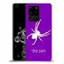 עכביש כיסוי מגן קשיח בעיצוב אישי עם השם שלך ל Samsung Galaxy S20 Ultra 5G יחידה אחת סקרין מובייל
