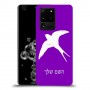 ציפור לבלוע כיסוי מגן קשיח בעיצוב אישי עם השם שלך ל Samsung Galaxy S20 Ultra 5G יחידה אחת סקרין מובייל