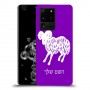 טלה כיסוי מגן קשיח בעיצוב אישי עם השם שלך ל Samsung Galaxy S20 Ultra 5G יחידה אחת סקרין מובייל