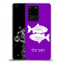 דגים כיסוי מגן קשיח בעיצוב אישי עם השם שלך ל Samsung Galaxy S20 Ultra 5G יחידה אחת סקרין מובייל