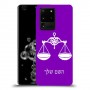 מאזניים כיסוי מגן קשיח בעיצוב אישי עם השם שלך ל Samsung Galaxy S20 Ultra 5G יחידה אחת סקרין מובייל