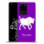 שור כיסוי מגן קשיח בעיצוב אישי עם השם שלך ל Samsung Galaxy S20 Ultra 5G יחידה אחת סקרין מובייל