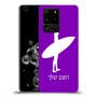 גלישה כיסוי מגן קשיח בעיצוב אישי עם השם שלך ל Samsung Galaxy S20 Ultra 5G יחידה אחת סקרין מובייל