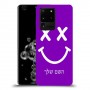 סמיילי כיסוי מגן קשיח בעיצוב אישי עם השם שלך ל Samsung Galaxy S20 Ultra 5G יחידה אחת סקרין מובייל