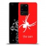 עכביש כיסוי מגן קשיח בעיצוב אישי עם השם שלך ל Samsung Galaxy S20 Ultra 5G יחידה אחת סקרין מובייל