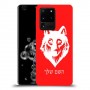 זאב כיסוי מגן קשיח בעיצוב אישי עם השם שלך ל Samsung Galaxy S20 Ultra 5G יחידה אחת סקרין מובייל