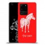 זברה כיסוי מגן קשיח בעיצוב אישי עם השם שלך ל Samsung Galaxy S20 Ultra 5G יחידה אחת סקרין מובייל