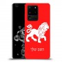 אריה כיסוי מגן קשיח בעיצוב אישי עם השם שלך ל Samsung Galaxy S20 Ultra 5G יחידה אחת סקרין מובייל