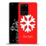 שלג כיסוי מגן קשיח בעיצוב אישי עם השם שלך ל Samsung Galaxy S20 Ultra 5G יחידה אחת סקרין מובייל