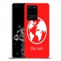 עולם כיסוי מגן קשיח בעיצוב אישי עם השם שלך ל Samsung Galaxy S20 Ultra 5G יחידה אחת סקרין מובייל