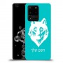 זאב כיסוי מגן קשיח בעיצוב אישי עם השם שלך ל Samsung Galaxy S20 Ultra 5G יחידה אחת סקרין מובייל