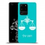 מאזניים כיסוי מגן קשיח בעיצוב אישי עם השם שלך ל Samsung Galaxy S20 Ultra 5G יחידה אחת סקרין מובייל