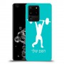 הרמת משקולות כיסוי מגן קשיח בעיצוב אישי עם השם שלך ל Samsung Galaxy S20 Ultra 5G יחידה אחת סקרין מובייל