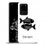 דגים כיסוי מגן קשיח בעיצוב אישי עם השם שלך ל Samsung Galaxy S20 Ultra 5G יחידה אחת סקרין מובייל