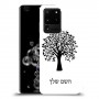 עץ כיסוי מגן קשיח בעיצוב אישי עם השם שלך ל Samsung Galaxy S20 Ultra 5G יחידה אחת סקרין מובייל