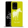 זברה כיסוי מגן קשיח בעיצוב אישי עם השם שלך ל Samsung Galaxy S20 Ultra 5G יחידה אחת סקרין מובייל