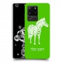 זברה כיסוי מגן קשיח בעיצוב אישי עם השם שלך ל Samsung Galaxy S20 Ultra יחידה אחת סקרין מובייל