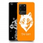 זאב כיסוי מגן קשיח בעיצוב אישי עם השם שלך ל Samsung Galaxy S20 Ultra יחידה אחת סקרין מובייל